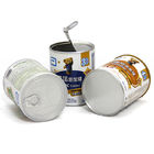 Recyclable Воздух-затягиванные водоустойчивые цилиндрические бумажные составные чонсервные банкы для порошка молока младенца/еды кофе/любимчика