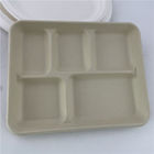 Biodegradable Dinnerware бумажной тарелки пульпы багассы сахарного тростника Tableware устанавливает