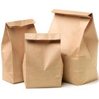 Повторно использованная бумага Kraft принимает прочь упаковывая доставку еды сумок ресторана
