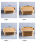 Disposable Food Takeaway Box Sugarcane Bagasse Food Container With Cover