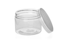 Квадратный Eco-содружественный ясный любимчик Jars, цилиндр привинчивая крышки ясный пластичный