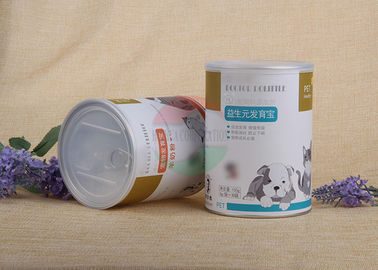 Пакет банок изготовленных на заказ красочных Ресиклабле воздухонепроницаемых консервных банок бумаги качества еды составных бумажный