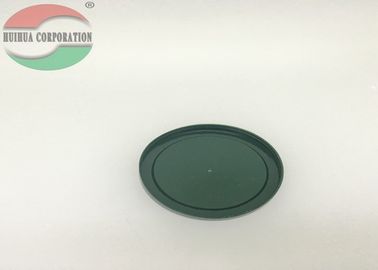 Custom Printed Metal Tin Can Plastic Lids with Embossed Logo For Food / Milk Powder