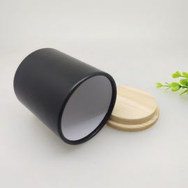 Hot Stamping Paper Composite Cans , Cork Lid Cardboard Tube DIY Gift Box