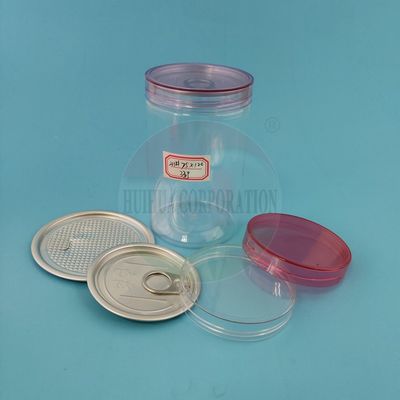Safe Leak Free Lid Plastic Storage 500ml Screw Cap Food Grade Jar