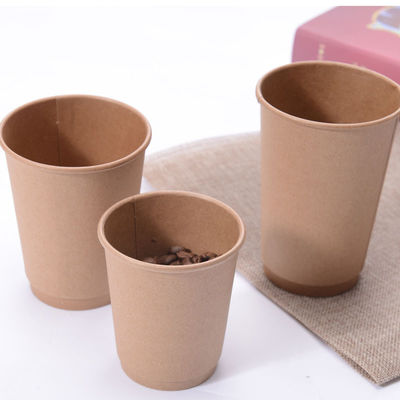 Custom Printing LOGO Paper Coffee Cup Iced Coffee Cup