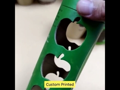 Заказные печатные цилиндровые бумажные трубки для переработки упаковочных контейнеров