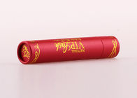 Подгонянная трубка Стаминг золота красная бумажная упаковывая для упаковки трубки садовода ресницы