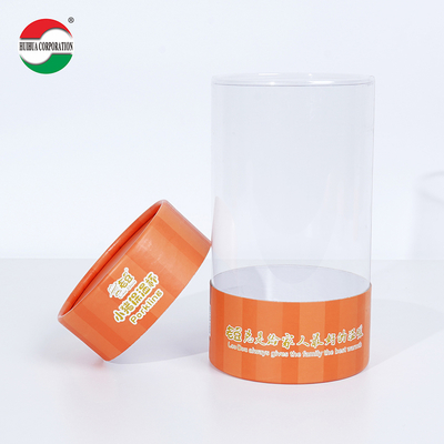 Creative PVC Window Paper Tube UV Advantage Waterproof Toy Gift T Shirt Cylinder Tube Packaging