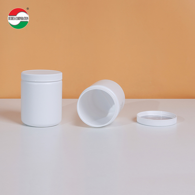 600ml Clear Plastic Cylinder HDPE Bottle For Medicine Packaging With Good Sealing Eco-Friendly HDPE600-D146