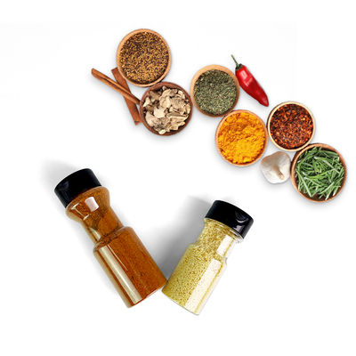 100ml 120ml 180ml 200ml Hot Sale Multipurpose Seasoning Bottle Spice Jar Plastic Salt Pepper Shakers BBQ Seasoning Bottle