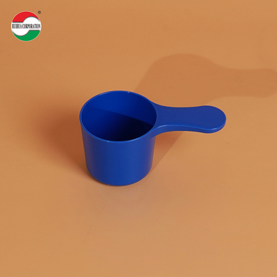 35g Dark Blue Plastic Clear Measuring Scoop Milk Powder Spoon Gram Spoon Round 95mm*45mm Blue