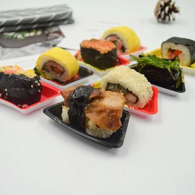 Custom Packaging Box Disposable Sushi Takeaway Wooden Sushi Box Sushi Food Container Box