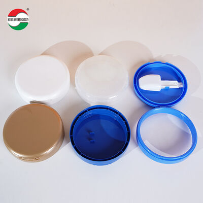 2000ML Food Grade PET Cans For Powdered Milk With Flip Plastic Cap And Spoon Empty Food Grade PET Jar With Lid