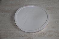 Крышка PE содружественного коричневого качества еды Eco пластичная с подгонянный выбивать логоса