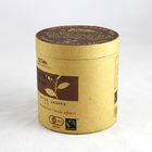 Eco-содружественные чонсервные банкы бумаги Брайна Kraft упаковывая для чая цветка и порошка питания