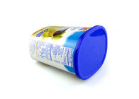 Овальная упаковка пробки бумаги мороженного с крышкой PE для сухих еды/печенья/шоколада