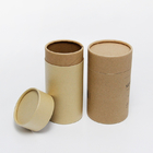 Изготовленные на заказ напечатанные контейнеры Recyclable чая трубки бумаги Kraft цилиндра упаковывая