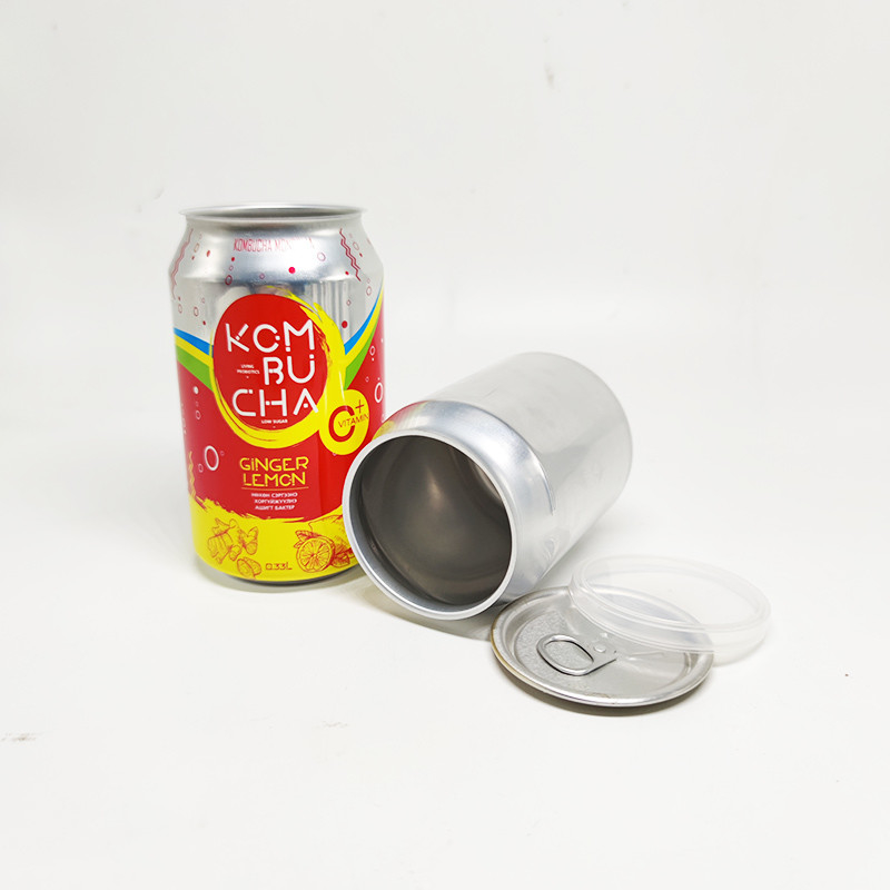 Алюминиевые консервные банки напитка 500ML с легкими открытыми концами уменьшают холеное