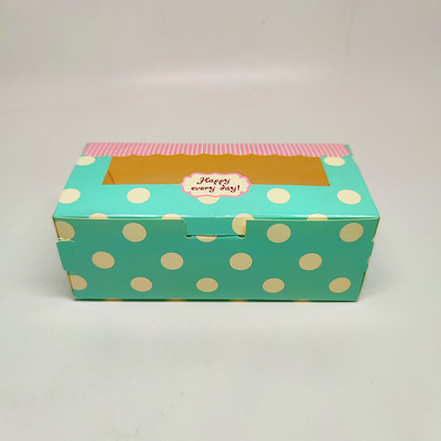 CMYK повторно использовало ручку качества еды бумажных подарочных коробок изготовленный на заказ картон принимает прочь коробку торта