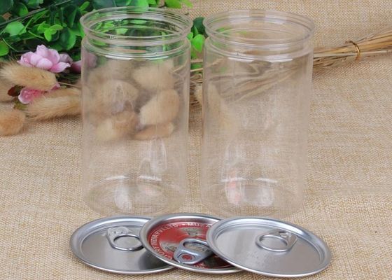 Любимчик прозрачной фасоли SGS QS пластичный Jars 38g 92 Mm желтого цвета высоты