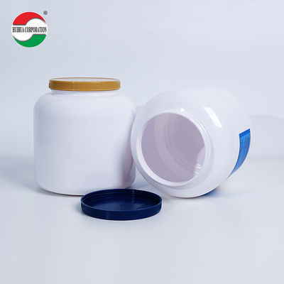 1000ML-2000ML Food Grade PET Bottle with Screw Cap for Health Supplements - Recyclable Plastic Cylinder