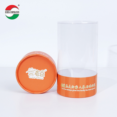 Creative PVC Window Paper Tube UV Advantage Waterproof Toy Gift T Shirt Cylinder Tube Packaging