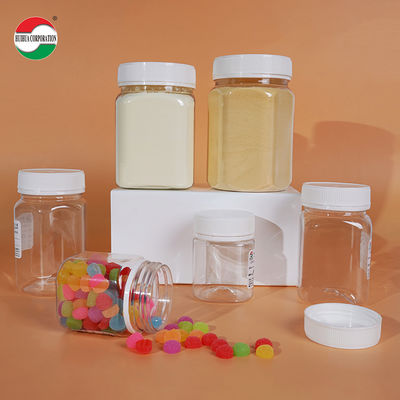Food Grade Clear PET Bottle with Screw Lid for Health Products