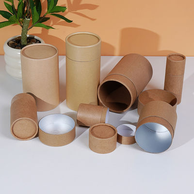 Good Price High Quality OEM Customized Size Design Printing Big Diameter White Cardboard Round Paper Tube Paper Can Packaging for Calendar Gift T-Shirt