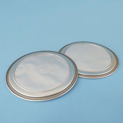 Food Grade Coffee Bean #401 #502 Aluminum Peel Off with Valve for Paper Tube Food Can Lids