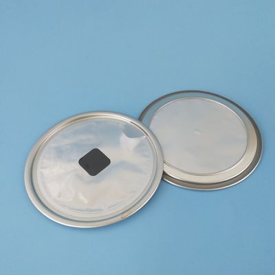 Food Grade Coffee Bean #401 #502 Aluminum Peel Off with Valve for Paper Tube Food Can Lids