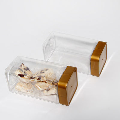 Transparent Food Plastic Cans Wholesale PET Food Jars Transparent Wide Mouth Plastic Bottle Plastic Spice Jar