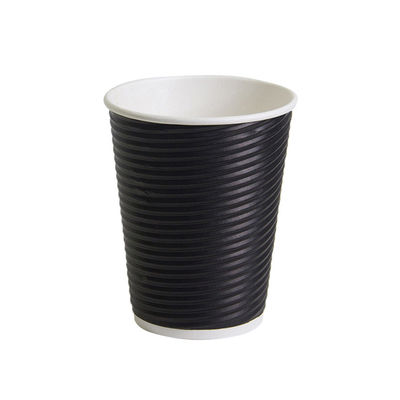 Кофейная чашка двойной гофрированной бумаги стены на вынос для горячего напитка