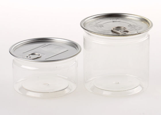 Герметизируя чонсервные банкы напитка ЛЮБИМЧИКА ясного пластичного цилиндра воздухонепроницаемые Легк-открытые пластичные